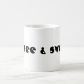 コーヒー&スイーツマグタイポグラフィ コーヒーマグカップ (中央)