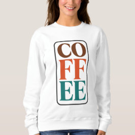 コーヒー スウェット コーヒー ラバー プルオーバー