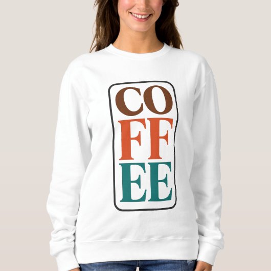 コーヒー スウェット コーヒー ラバー プルオーバー (正面)