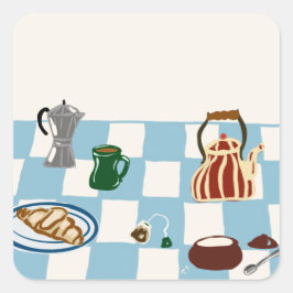 コーヒー スクエアシール