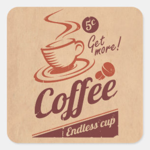 コーヒー スクエアシール