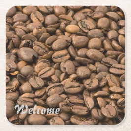 コーヒー スクエアペーパーコースター