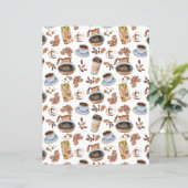 コーヒー スクラップブック ペーパー (スタンド正面)