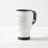 コーヒー、スクラブ、思いやり トラベルマグ (正面右)