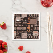 コーヒー スタンダードカクテルナプキン (インサイチュ)