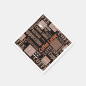 コーヒー スタンダードカクテルナプキン (角)