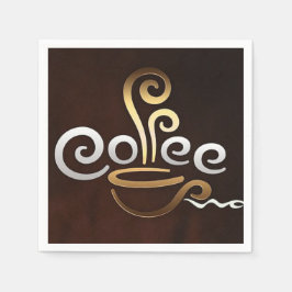 コーヒー スタンダードカクテルナプキン