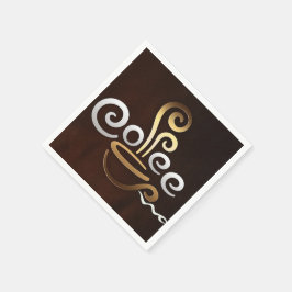 コーヒー スタンダードカクテルナプキン