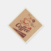 コーヒー スタンダードカクテルナプキン (角)