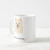 コーヒー&スピッツ – 完璧なペアマグカップ コーヒーマグカップ (正面左)