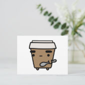 コーヒー&スプーン ポストカード (スタンド正面)