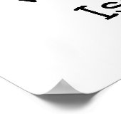 コーヒー – スリープ時はオプション漫画ではない ポスター (角)