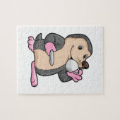 コーヒー&ソーサー入りモグラ ジグソーパズル (横)