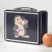 コーヒー&ソーサー入りモグラ メタルランチボックス (インサイチュ)