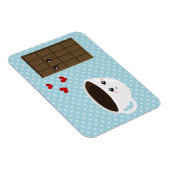 コーヒー&チョコレートラブ マグネット (右側)