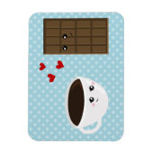 コーヒー&チョコレートラブ マグネット (縦)