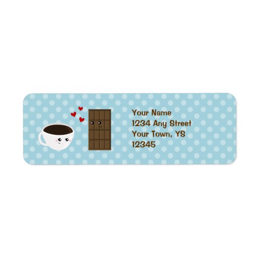 コーヒー&チョコレートラブ ラベル (正面)