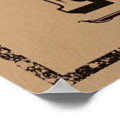 コーヒー、チョコレート、カウボーイズ… ポスター (角)