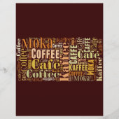 コーヒー チラシ (正面)