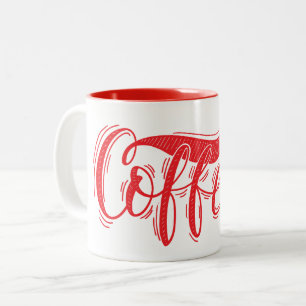 コーヒー ツートーンマグカップ
