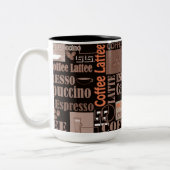 コーヒー ツートーンマグカップ (左)