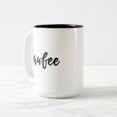 コーヒー ツートーンマグカップ (正面左)