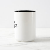 コーヒー ツートーンマグカップ (中央)