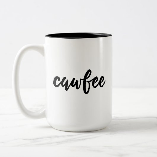 コーヒー ツートーンマグカップ (左)