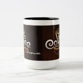 コーヒー ツートーンマグカップ (中央)