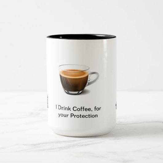 コーヒー ツートーンマグカップ (中央)