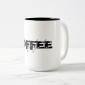 コーヒー ツートーンマグカップ (正面右)