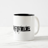 コーヒー ツートーンマグカップ (正面右)