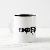 コーヒー ツートーンマグカップ (正面左)