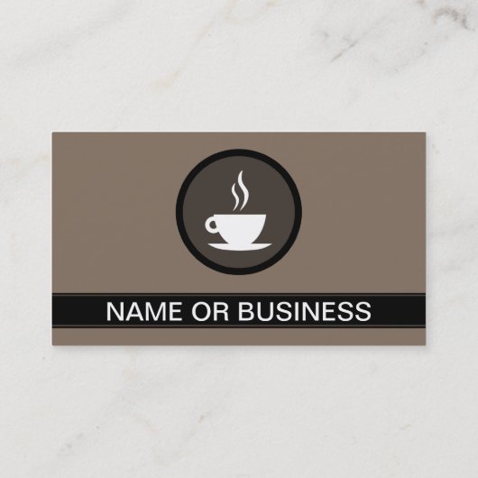 コーヒー&ティーハウスバブル 名刺 (裏面)