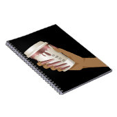 コーヒー テイクアウト 手 追加 引用 ボス ベイブ 長い 爪 ノートブック (右側)