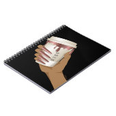 コーヒー テイクアウト 手 追加 引用 ボス ベイブ 長い 爪 ノートブック (左側)