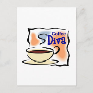 コーヒー・ディヴァ ポストカード