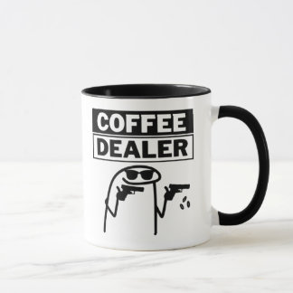 コーヒー ディーラー 笑える コーヒー愛好家 ギフト マグカップ