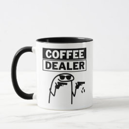 コーヒー ディーラー 笑える コーヒー愛好家 ギフト マグカップ