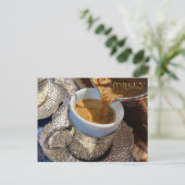 コーヒー，トルココーヒー ポストカード (スタンド正面)