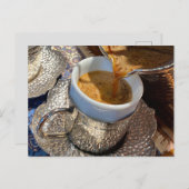 コーヒー,トルコ語コーヒーポストカード ポストカード (正面/裏面)