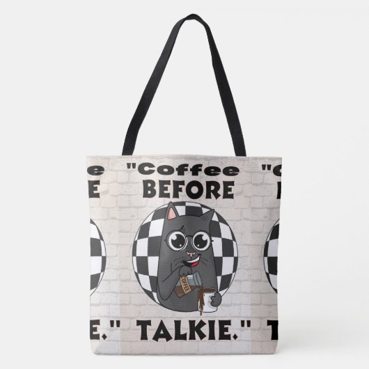コーヒー トートバッグ (正面)
