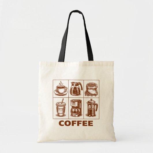 コーヒー トートバッグ (正面)