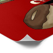 コーヒー&ドーナツポスター ポスター (角)