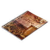 コーヒー ノートブック (左側)