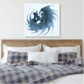 コーヒー・バットマン キャンバスプリント (インサイチュ (寝室))