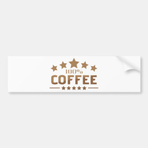 コーヒー バンパーステッカー