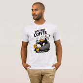 コーヒー ファニー Tシャツ BUT FIRST COFFEE (正面フル)