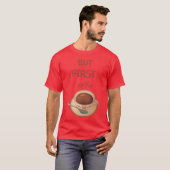 コーヒー・ファミリー第一主義 Tシャツ (正面フル)