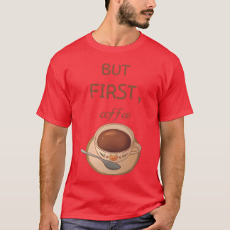 コーヒー・ファミリー第一主義 Tシャツ